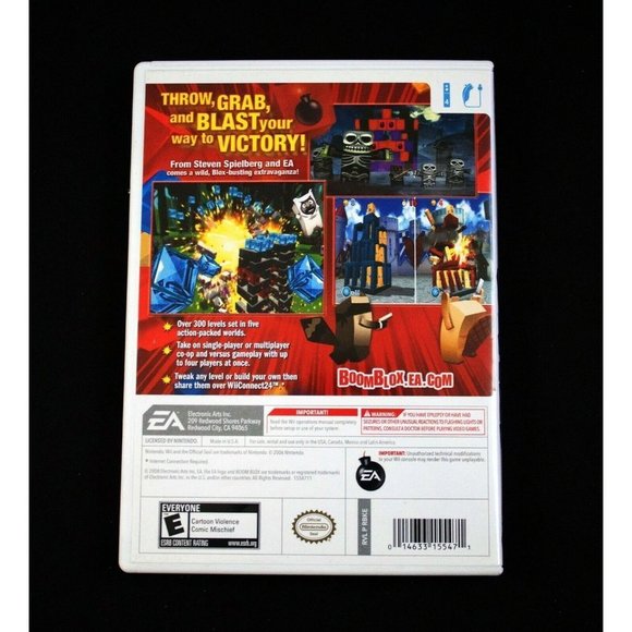 Boom Blox for Nintendo Wii by Electronic Arts, Complete w/ Case & Manual - Picture 3 of 3